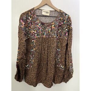 Boho Folk Earthy Maximalist Top S Indie Western Cottage Romance Eclectic Cowgirl